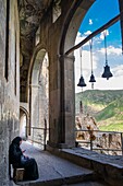 Georgien,Region Samtskhe-Javakheti,Vardzia,Höhlenkloster aus dem zwölften Jahrhundert,UNESCO-Weltkulturerbe,Mariä-Entschlafenskirche