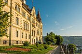 Romania, Transylvania, Sighisoara, is one of the seven fortified cities of Transylvania Saxon, listed as World Heritage by UNESCO, the city hall