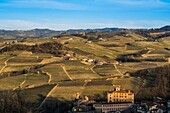 Italy, Piedmont, Province of Cuneo, The Langhe, listed as World Heritage by UNESCO, Barolo, Castello di Barolo, Barolo Wine Museume