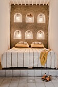 Morocco, Essaouira, Story :  Total renovation of a vintage spirit riad 