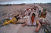 Philippines, Luzon Island, Pinatubo Volcano, 1991 Eruption of Pinatubo Volcano and Evacuation