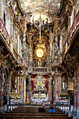 Germany, Bavaria, Munich, Asamkirche, Church of St. Johann Nepomunk, Baroque church built in the mid-18th century by the Asam brothers