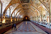 Deutschland,Bayern,München (München),Münchner Residenz (Residenzmuseum),das ehemalige Königsschloss,der Renaissance-Antiquariumsaal