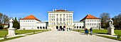 Deutschland,Bayern,München,Schloss Nymphenburg im Barockstil,ehemalige Residenz der Kurfürsten und Könige von Bayern