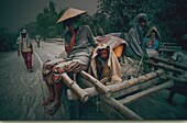 Philippines, Luzon Island, Pinatubo Volcano, 1991 Eruption of Pinatubo Volcano and Evacuation