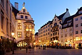 Deutschland,Bayern,München,Am Platzl,traditionelle Bierhalle Hofbräuhaus von 1589