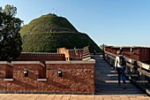 Polen,Woiwodschaft Kleinpolen,Krakau,Zwierzyniec,Tertre von Kosciuszko,das eine in ein Museum umgewandelte Zitadelle schützt