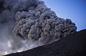 Indonesia, Sunda Islands, Krakatau Volcano, Eruption of Krakatau Volcano