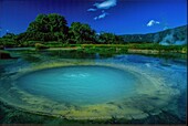 Russia, Kamchatka, Hot springs in the Uzon caldera, Kamchatka