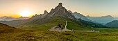 Italien,Venetien,Provinz Belluno,Dolomiten,UNESCO-Welterbe,Passo Giau oder Santa Lucia Pass (2462 m)