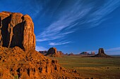 Vereinigte Staaten,Arizona,Utah,Monument Valley National Monumen,Typische Monument Valley-Landschaft