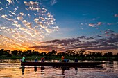 Colombia, Bolivar, Santa Cruz de Mompox, registered World Heritage by UNESCO, excursion on the rio Magdalena