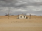 Namibia, Karas province, Aus, abandoned train station