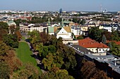 Polen,Woiwodschaft Kleinpolen,Krakau,Bezirk Stare Miasto,Weltkulturerbe,Altstadt,Blick vom Wawelberg