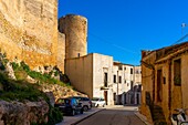 Castle dei Luna, Sciacca, Agrigento, Sicily, Italy, Mediterranean, Europe