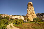 Pillar Latomie of Paradise, Neapolis Archaeological Park, UNESCO World Heritage Site, Syracuse, Sicily, Italy, Mediterranean, Europe