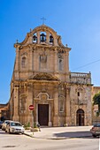 Cloister of Carmine, Licata, Agrigento, Sicily, Italy, Mediterranean, Europe