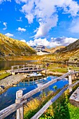 Colle del Gran San Bernardo,Aostatal,Italien,Europa