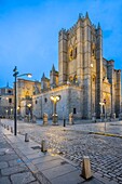 Christ-Erlöser-Kathedrale,Avila,UNESCO-Welterbestätte,Kastilien-León,Spanien,Europa