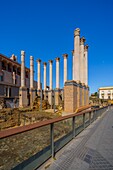 Römischer Tempel von Cordoba,Cordoba,Andalusien,Spanien,Europa