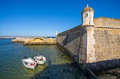 Forte da Ponta da Bandeira,Lagos. Algarve,Portugal,Europa