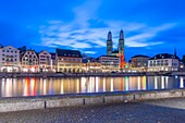 Limmat River, Zurich, Switzerland, Europe