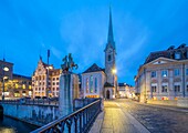 FraumALnster church, Zurich, Switzerland, Europe