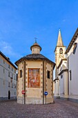 Baptistery, Craveggia, Valle Vigezzo, Val d'Ossola, Verbania, Piedmont, Italy, Europe