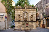 Fountain Venus Cyprea (Quattru Cannola), Castelbuono, Palermo, Sicily, Italy, Mediterranean, Europe