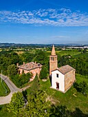 Ortschaft Solignano Vecchio,Castelvetro di Modena,Modena,Emilia-Romagna,Italien,Europa