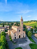 Parish church of Sant'Antonio, Levizzano, Castelvetro di Modena, Modena, Emilia-Romagna, Italy, Europe