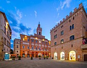 Piazza della Repubblica,Foligno,Perugia,Umbrien,Italien,Europa