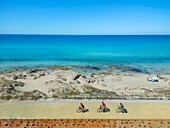 Rad- und Fußgängerweg Baia Verde,Gallipoli,Lecce,Salento,Apulien,Italien,Europa