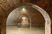 Roman cisterns, Fermo, Ascoli Piceno, Marche, Italy, Europe