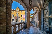 Palazzo dei Priori, Fermo, Ascoli Piceno, Marche, Italy, Europe