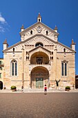 Die Kathedrale von Verona (Kathedrale Santa Maria Assunta),Verona,UNESCO-Weltkulturerbe,Venetien,Italien,Europa