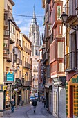 Calle del Commercio, Toledo, Castile-La Mancha, Spain, Europe