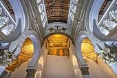 Santa Maria la Blanca Synagogue, Toledo, UNESCO World Heritage Site, Castile-La Mancha, Spain, Europe