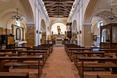 Kirche von San Silvestro Papa,Bagnoli del Trigno,Isernia,Molise,Italien,Europa