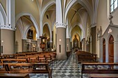 Kirche der Heiligen Senesio und Teopompo,Castelvetro di Modena,Modena,Emilia-Romagna,Italien,Europa