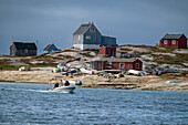 Little village of Oqaatsut, Western Greenland, Denmark, Polar Regions