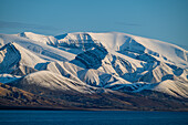 Mountainous landscape, Axel Heiberg island, Nunavut, Canadian Arctic, Canada, North America