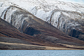 Mountainous landscape, Axel Heiberg island, Nunavut, Canadian Arctic, Canada, North America