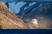 Sunrise over Coburg island, Nunavut, Canadian Arctic, Canada, North America