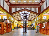 The Wittenbergplatz historic and well preserved 1913 Art Nouveau U-Bahn (Underground) station in central Berlin, Germany, Europe