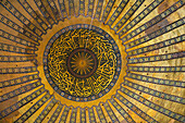 Interior of Hagia Sophia Mosque, Sultanahmet, UNESCO World Heritage Site, Fatih District, Istanbul Province, Turkey, Europe