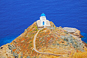 Seven Martyrs Church, Kastro, Sifnos Island, Cyclades, Greek Islands, Greece, Europe