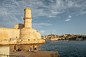 Fort Saint Jean, Marseille, Bouches du Rhone, Provence Alpes Cote d'Azur, France, Europe