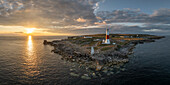 Portland Bill bei Sonnenuntergang,Jurassic Coast,UNESCO-Welterbestätte,Dorset,England,Vereinigtes Königreich,Europa