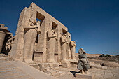 Der Tempel von Ramses II (Das Ramesseum),UNESCO-Welterbe,Theben,Luxor,Ägypten,Nordafrika,Afrika